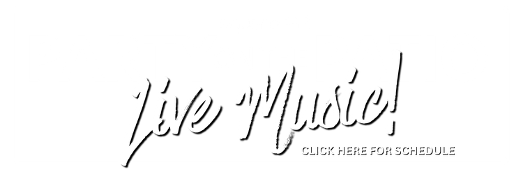 s22-party-patio-banner 2 | Square 22 Restaurant and Bar Promotional banner: 'Party on the Patio Live Music!' advertising outdoor shows at Square 22, with 'Click here for schedule' text included.